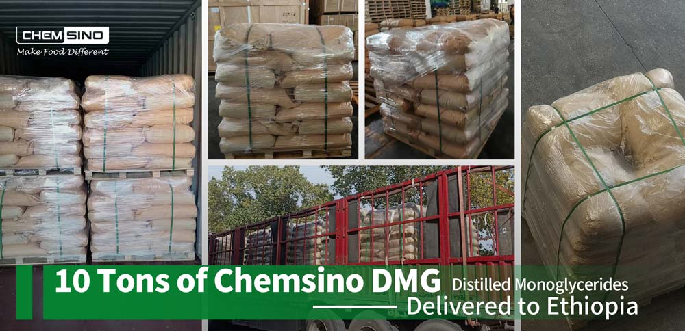 Se entregan 10 toneladas de monoglicéridos destilados de Chemsino a Etiopía